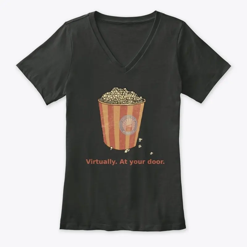 CFF Popcorn Women's V-neck